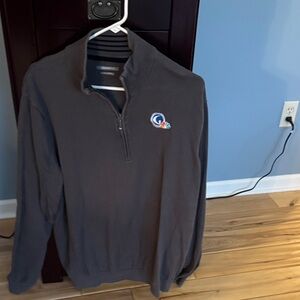 Ashworth Charcoal Zip-Up Sweater